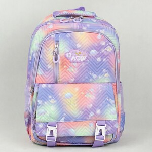 کیف و کوله پشتی دبستانی طرح اقیانوس بنفش