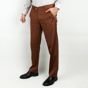 شلوار پارچه ای مردانه ATA MAN قهوه ای سوخته