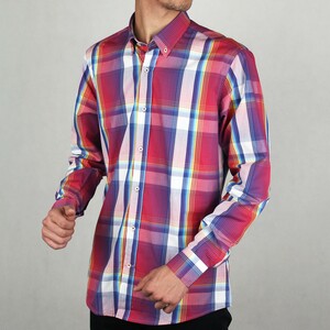 پیراهن مردانه چهار خونه