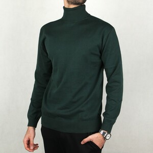 بافت مردانه یقه اسکی silvana