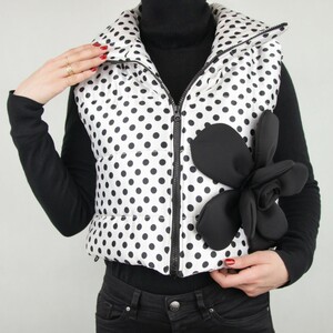 پافر زنانه کوتاه نیزل خال درشت