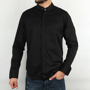 پیراهن یقه گرد مردانه 90+