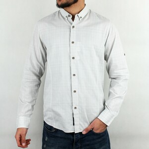 پیراهن یقه ساده مردانه 90+