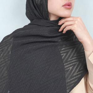 شال مشکی زنانه