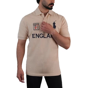 تیشرت مردانه ENGLAND رنگ کرم