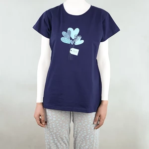 ست زنانه  تیشرت و شلوار بادکنک قلبی EODO