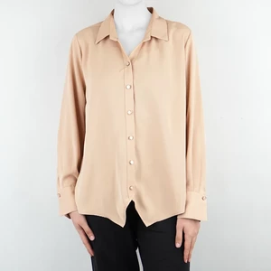 شومیز زنانه جلو دکمه دار ساتن