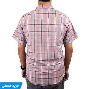 پیراهن چهارخانه مردانه بزرگ