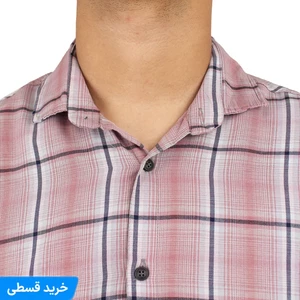 پیراهن چهارخانه مردانه بزرگ