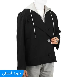 پالتو کوتاه کلاه دار کلوین