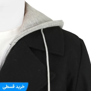 پالتو کوتاه کلاه دار کلوین