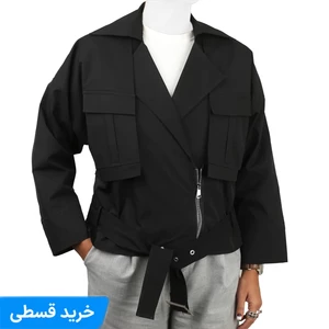 بارانی یقه دو جیب