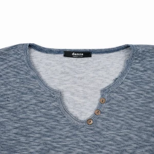 بلوز آستین بلند یقه گرد زنانه مدل 6789