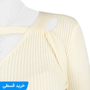 بافت  زنانه یقه هفت