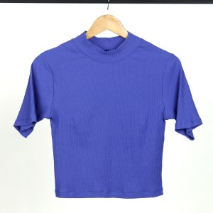 کراپ از برند آوا یقه گرد زنانه