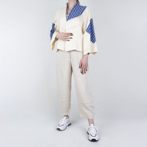 کت لینن زنانه برند ام تو