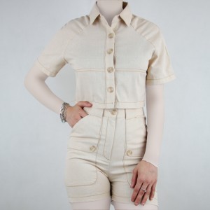 کراپ شلوارک زنانه