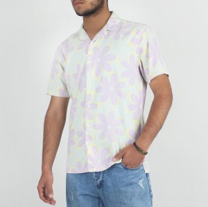 پیراهن گل دار مردانه