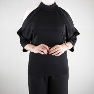 شومیز سرشانه باز زنانه