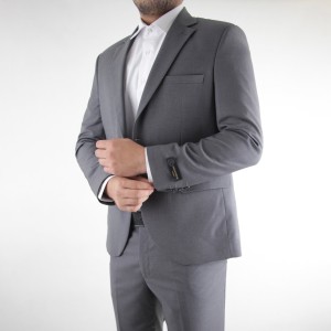 کت شلوار مردانه طوسی