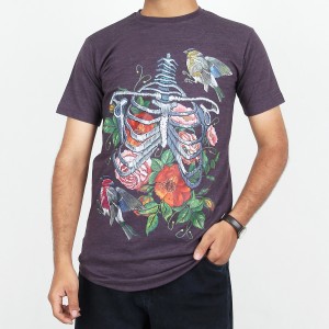 تیشرت مردانه طرح پرنده از برند دولچه گابانا