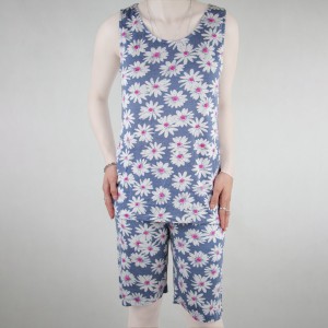 ست شلوارک و تاپ زنانه گل دار