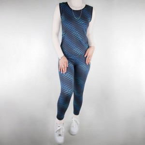 ست بلوز و شلوار ورزشی زنانه آبی