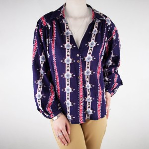 شومیز زنانه طرح سنتی