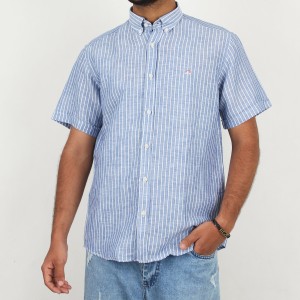 پیراهن مردانه ایده آل آستین کوتاه