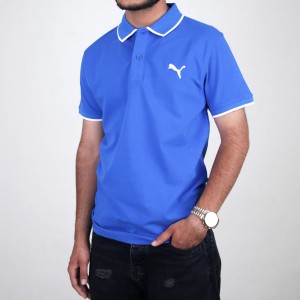 تیشرت یقه دار مارک برند پوما