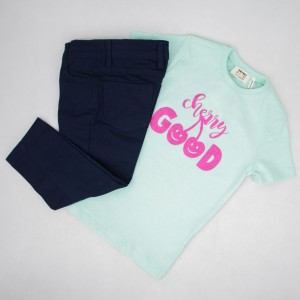 تیشرت دخترانه طرح گیلاس