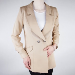 کت زنانه ساده جیب نما مازراتی  m2