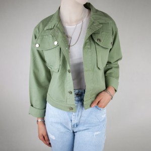 کت زنانه کتان