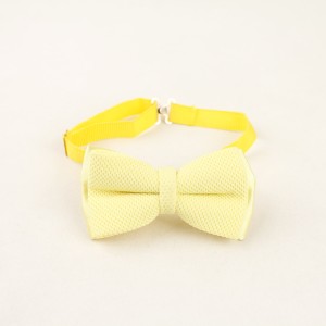 پاپیون مردانه زرد کم رنگ