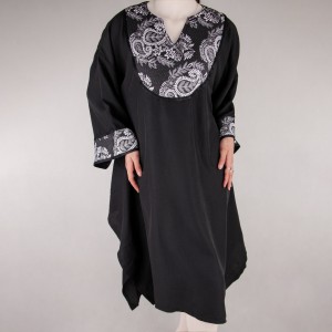 کفتان یقه هفتی طرح بت جقه زنانه