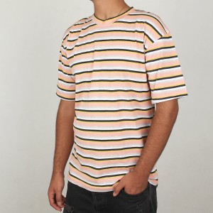 تیشرت مردانه طرح راه راه برند DA CLOTHING