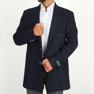 پالتو مردانه فوتر دودکمه ایتالیایی CEMDEN