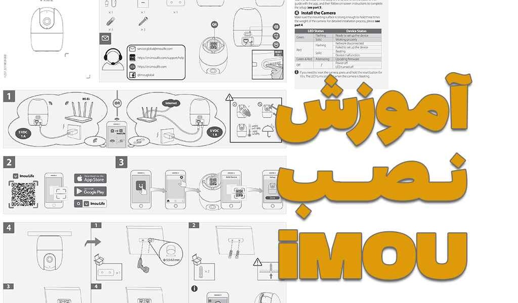 نصب دوربین آیمو