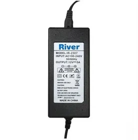 آداپتور 12 ولت River ریور 5A پلاستیکی