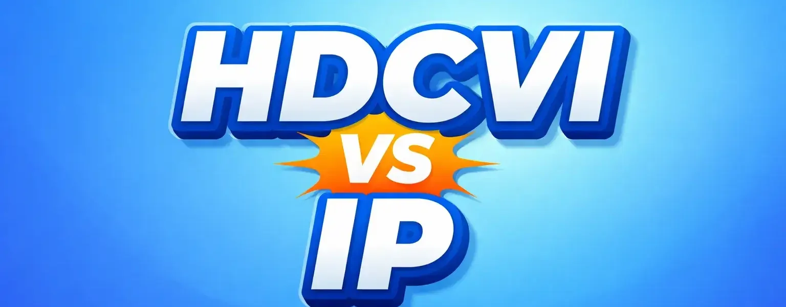تفاوت دوربین IP و HDCVI داهوا