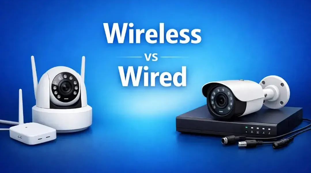 تفاوت دوربین مداربسته باسیم و بی سیم