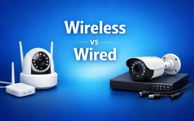 تفاوت دوربین مداربسته باسیم و بی سیم