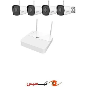 پک 4 کانال دوربین مداربسته بولت بیسیم UNV