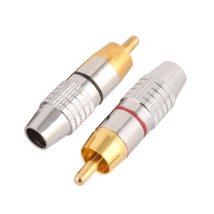 فیش AV نقره ای پیچی درجه یک (گرید A)