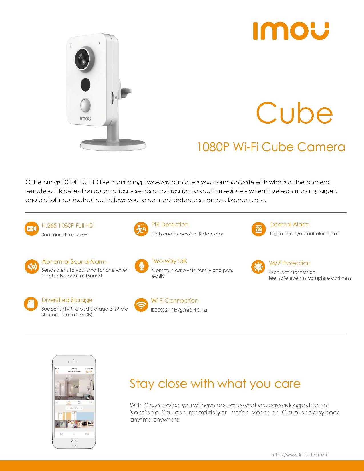 IMOU CUBE-K22P datasheet