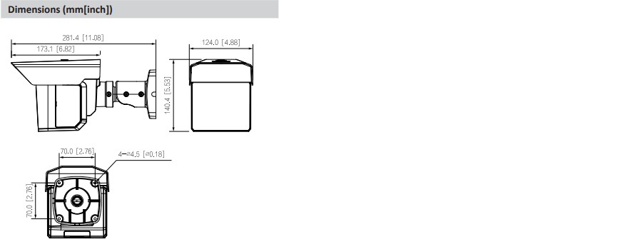 دوربین تحت شبکه داهوا مدل MFW5241T2-E3-ASE