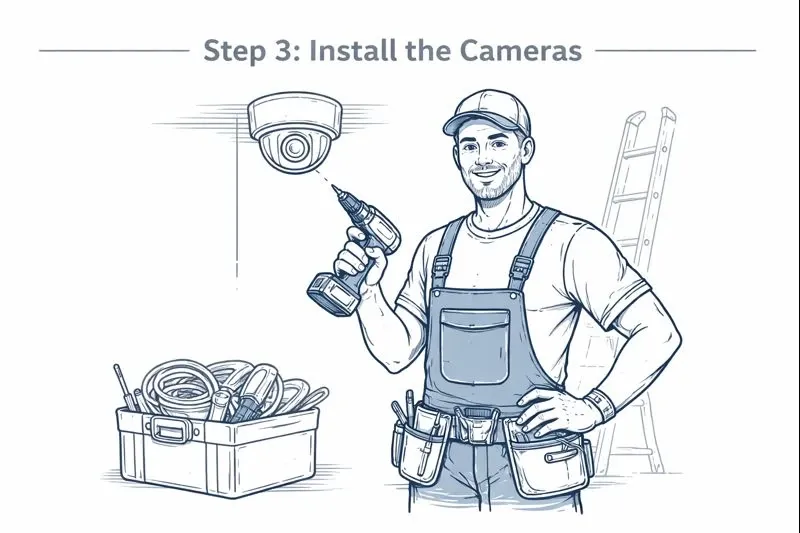 آموزش نصب دوربین یونی&zwnj; ویو