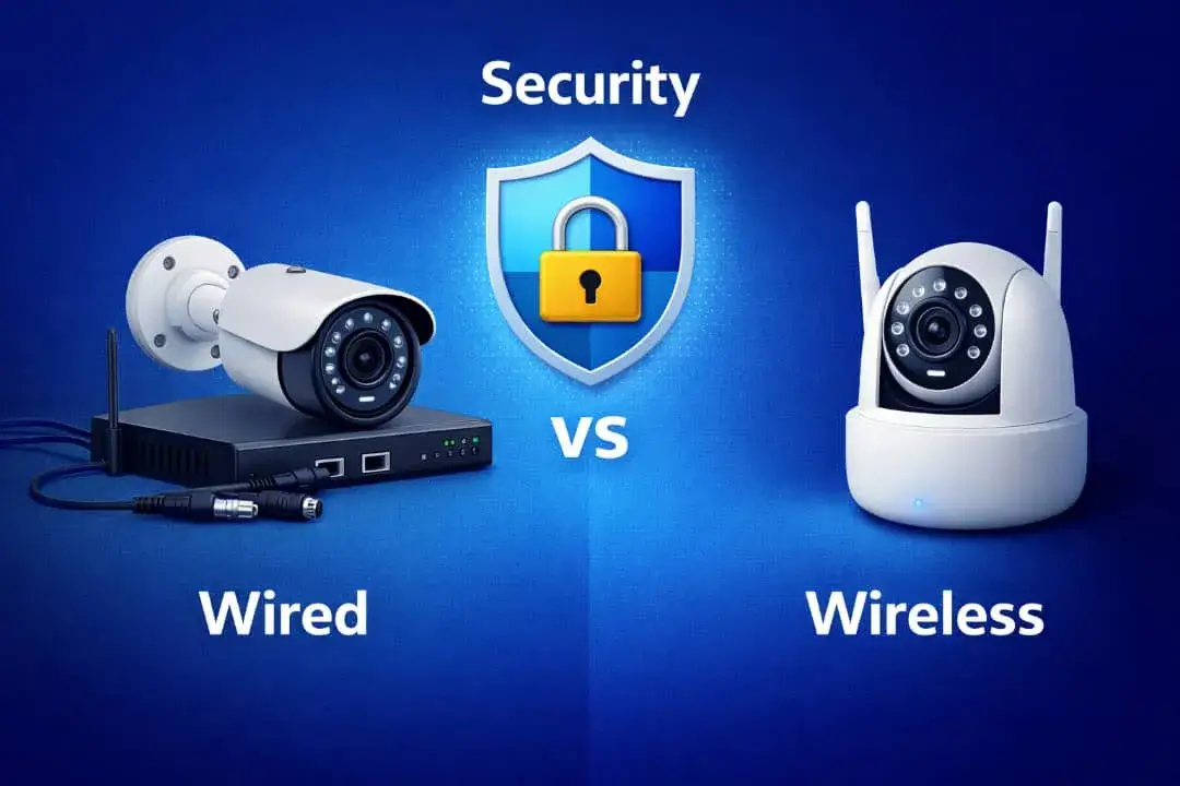 تفاوت دوربین مداربسته باسیم و بی سیم