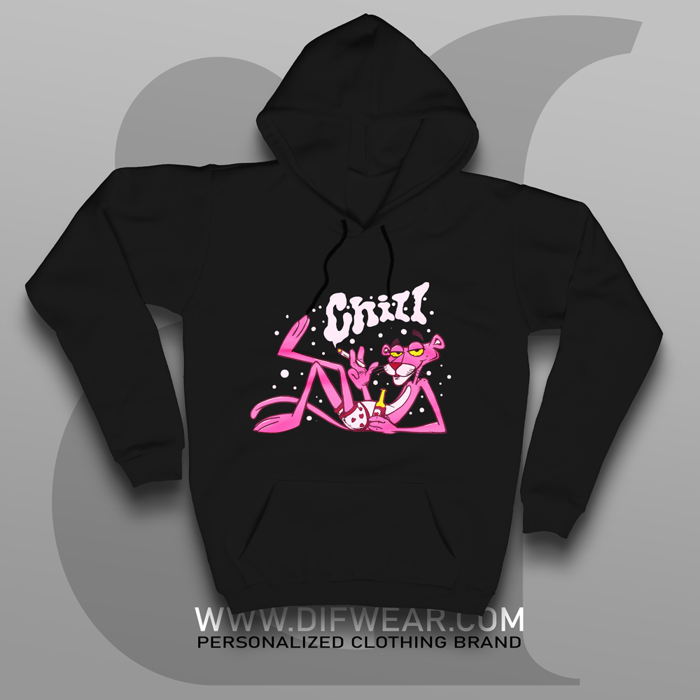 Pink panther shop hoodie mens