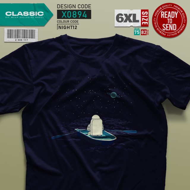 تیشرت (6XL) Space Boat